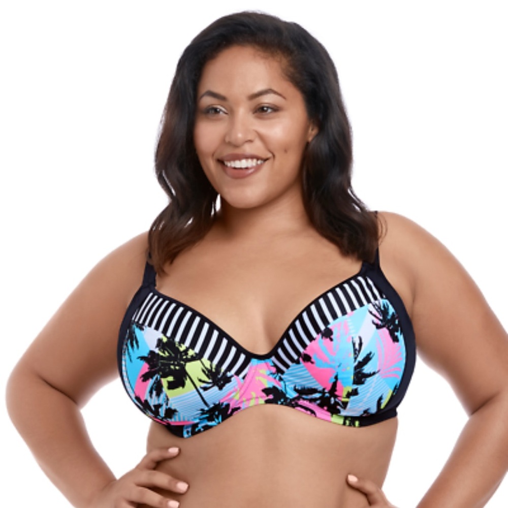 Elomi Malibu Days Plunge Bikini Top